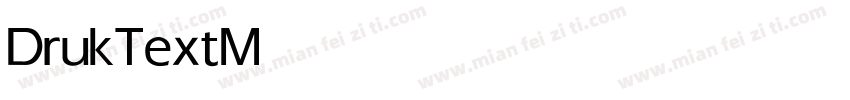 DrukText Medium字体转换